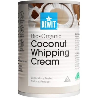 Bewit Kokosový krém na šlehání BIO 400 ml – Zboží Mobilmania