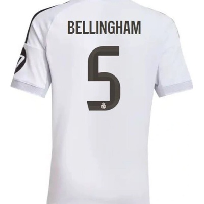 Fan-shop Replika dresu REAL MADRID 25/26 Home Bellingham
