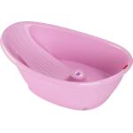 Okbaby Бебешка вана OK Baby - Бела, 81 cm, розова (OKBBE92302PI)