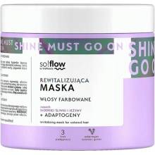 So!flow Revitalizačná Maska na farbené vlasy s adaptogénmi 400 ml