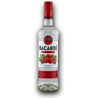 Bacardí Razz Raspberry 27% 0.7 L (čistá fľaša)