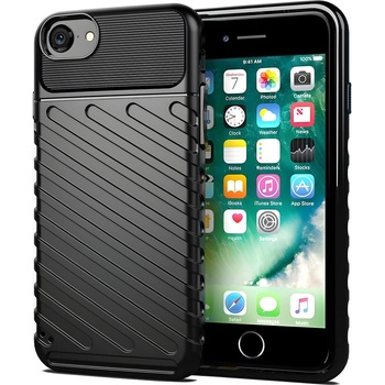 Apple Здрав калъф Thunder за Apple iPhone 7/iPhone 8/iPhone SE 2020/iPhone SE 2022 - Черен KP11273