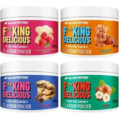 ALLNUTRITION Fitking Delicious Ochucovací Prášek 150g Sušenka a káva