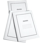  Папка картонена с машинка Бял (1303021-10) - officebox