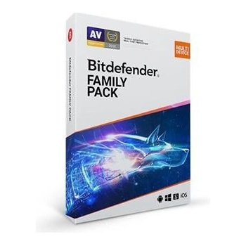 Bitdefender Family pack - 15 lic. 36 mes.