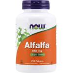 NOW Alfalfa 650 mg [250 Таблетки]