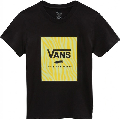 Vans GIRLS ZOO BOX TEE Black