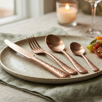 Berlingerhaus Sada příborů Rosegold Metallic Line BH-2641 satén 24 ks