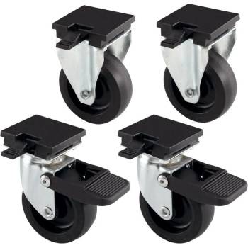 Ferplast kit Wheels 4 - Комплект колела за транспортни клетки Atlas Professional and Classic, 4 броя