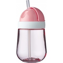 Mepal dětský trénovací hrnek s brčkem Mio Pink 300 ml