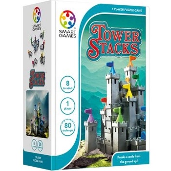SmartGames Логическа игра Tower stacks - Smart Games (SG106)