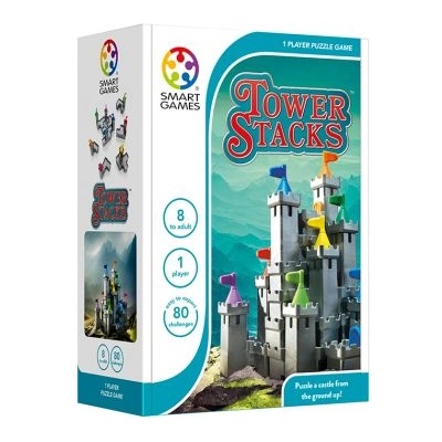 SmartGames Логическа игра Tower stacks - Smart Games (SG106)