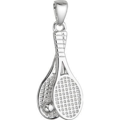 Evolution Group Stříbrný přívěsek tenis 64048