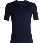 Icebreaker Мъжко мериносово термобельо Icebreaker 200 Oasis S/S Crewe Merino base layer - Midnight Navy - размер XXL (015-0860-0315)