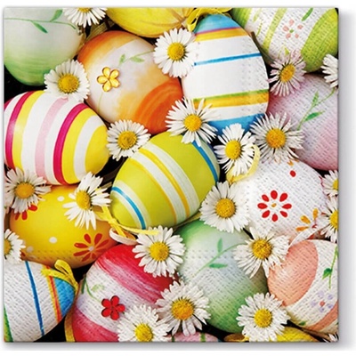 TaT servítky Daisies among Eggs 33x33cm