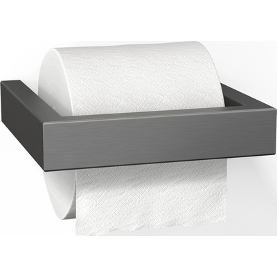 ZACK Linea Държач за тоалетна хартия 15 см, графитен, с PVD покритие (40870)