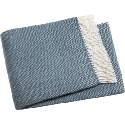 Euromant Синьо одеяло със съдържание на памук , 140 x 180 cm Skyline - Euromant (0102200001023AC)