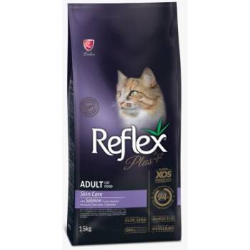 Lider Pet Food Skin Care Adult Cat Food Salmon - Пълноценна храна за израснали котки с грижа за кожата със сьомга 15 кг