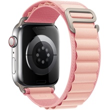 AW Alpský tah - řemínek na Apple Watch - Růžový Šířka uchycení řemínku: 44/45/46/49mm Růžový IR-AWGW-0109