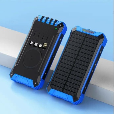 BOT SP5 1 panel 20000mAh s kabely Modrá