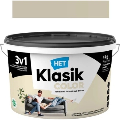 HET Klasik color 4kg barevná malířská barva