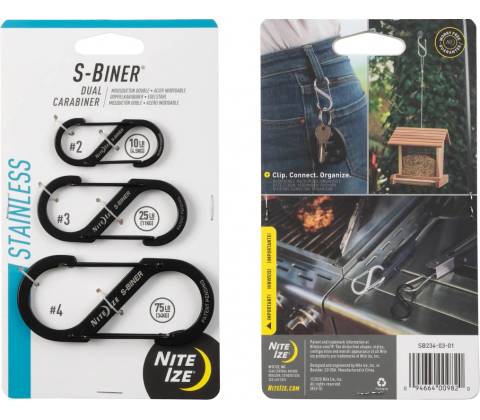 Nite Ize S-Biner 3-Pack
