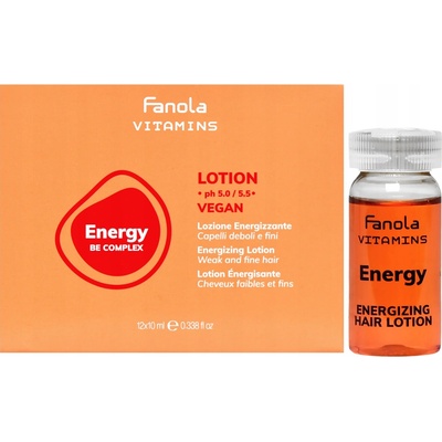 Fanola Vitamins Energy Lotion energizující tonikum 12 x 10 ml