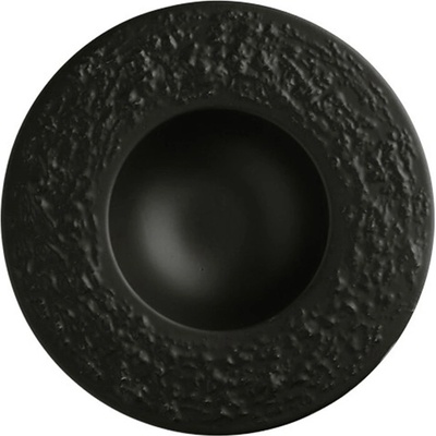 Hluboký talíř Stone - Ø 18 cm - černý