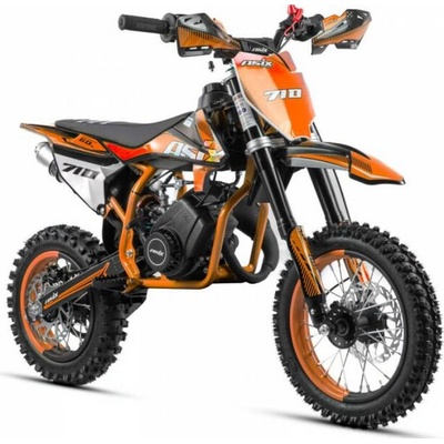 Asix Minicross 710 – 60cc, 2-taktný detský crossový motocykel oranžový