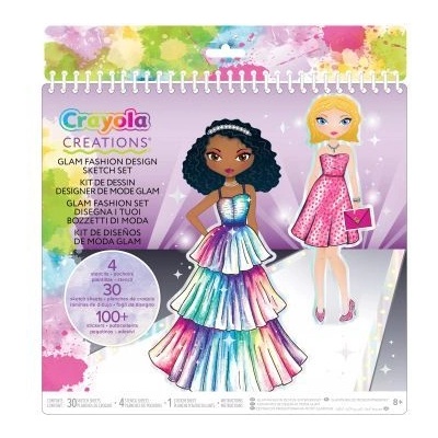 Crayola Creations: Албум „Glam за модни дизайнери с допълнения