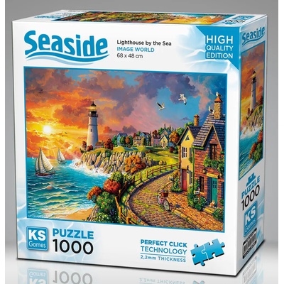 KS Games - Puzzle Lighthouse by the Sea - 1 000 piese