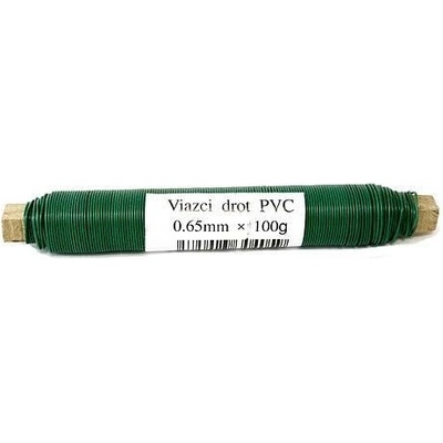 Drôt GreenYard 0,65 mm, 100 g, PVC zelený