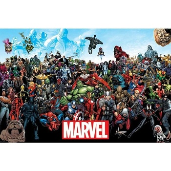 Pyramid International Plagát Marvel - Universe