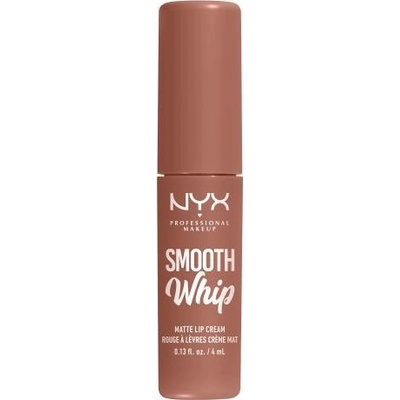 NYX Professional Makeup Smooth Whip Matte Lip Cream rúž s našľahanou textúrou na dokonalé vyhladenie pier 01 Pancake Stacks 4 ml