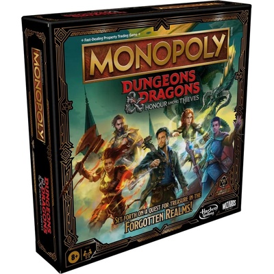 Hasbro Настолна игра Monopoly Dungeons & Dragons: Honor Among Thieves (English Version)