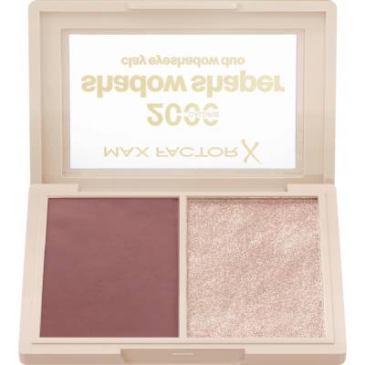 Max Factor 2000 Calorie Shadow Shaper duo očné tiene 010 Clay Gleam 4 g