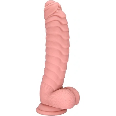 1Sexy Релефно дилдо от силикон Ribbed