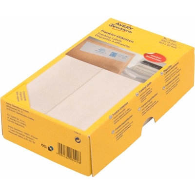 Avery Zweckform 3440 bílá 163 x 43 mm 500 ks