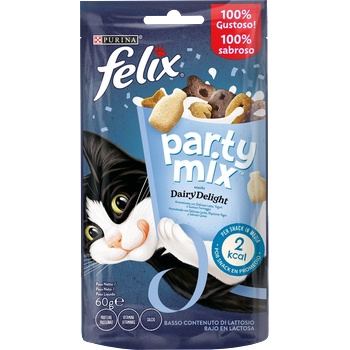 Image 1 of Purina Felix Party Mix Dairy Delight лакомство за котка 60gr