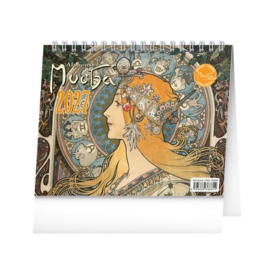 Alfons Mucha stolní autor neuvedený 2027