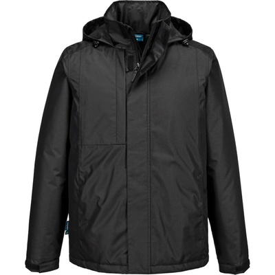 Portwest wx2 cd864 eco / Зимно водоустойчиво яке - черно xxxl (cd864bkrxxxl)