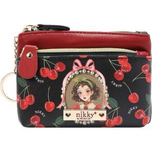  Портмоне Nikky 12.7х9.5х1.9cm, CHERRY LIP (34033-А-CHERRY LIP)