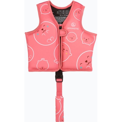 Детска спасителна жилетка AQUASTIC Junior pink