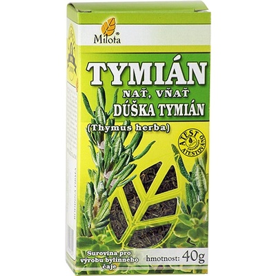 MILOTA Tymian obyčajný vňať 40 g