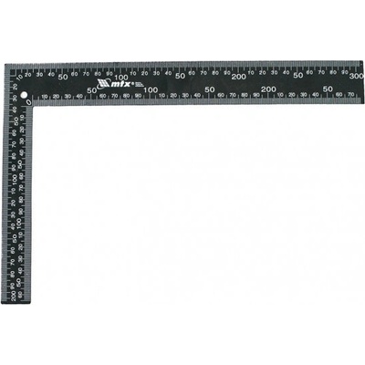 MTX Ъгъл прав, 300 mm, метален, монолитен MTX