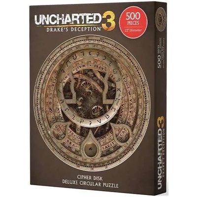 Dark Horse The Uncharted Cipher Disk Deluxe Circular 500 dílků