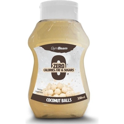 GymBeam Bezkalorický sirup Coconut Balls 350 ml kokos