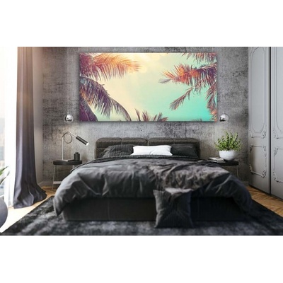 Divio Obraz na plátně palmy, vzor 41389 Velikost: 60x120 cm
