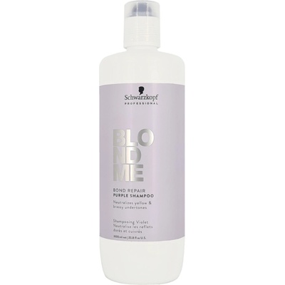 Schwarzkopf BLONDME Bond Repair Purple Shampoo 1000 ml