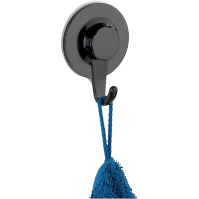 WENKO Черна самозадържаща се кука за стена Valenza - Wenko (23887100)